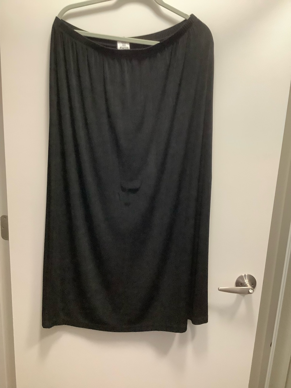 Citiknits Black Dressy Full Length Skirt Size 1X